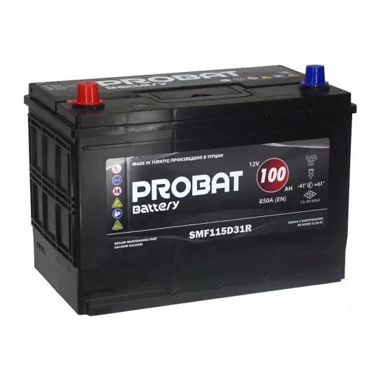 ProBat Asia 100 A/h 850 A L+ 304x173x220 mm - 1