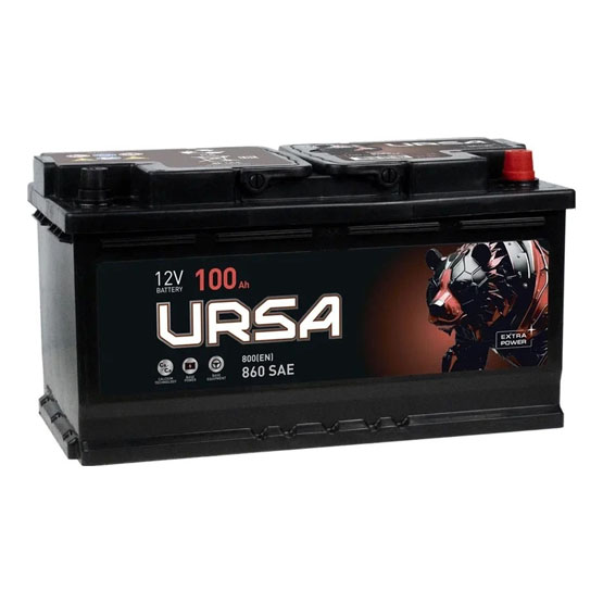 Ursa Extra Power 100 A/h 800 A R+ 353x175x190 mm - 1