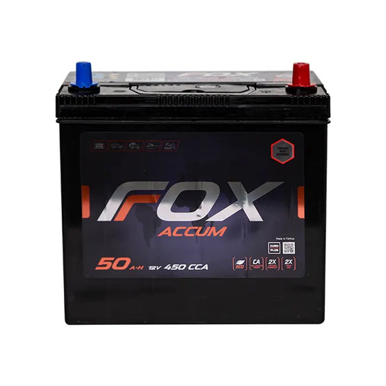 Foxaccum Asia 50 A/h 450 A R+ 238x128x220 mm - 1