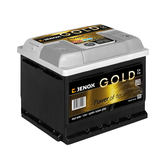 Jenox Gold 052620 52 A/h 520 А R+ 207x175x175 мм - 1