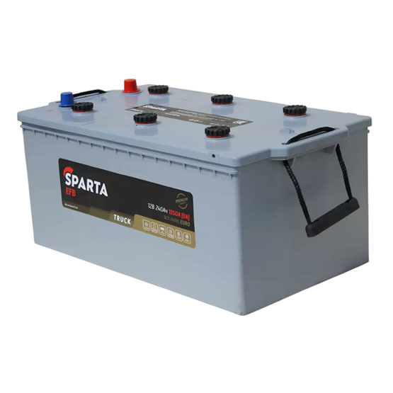Sparta +EFB 6CT-240e 240 A/h 1350 A L+ 518x274x223 мм - 3