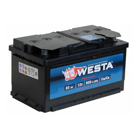 Westa 85 R 85 A/h 800 A R+ 315x175x175 мм (низкая) - 1