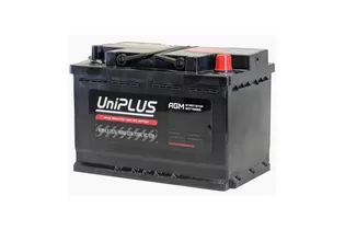 UniPLUS AGM 70 A/h 760 A R+ 278x175x190 мм - 2