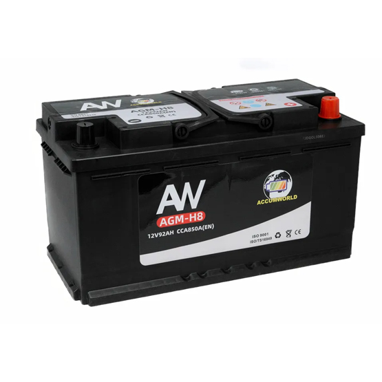 AW AGM 92 A/h 850 А R+ 353x175x190 мм - 1