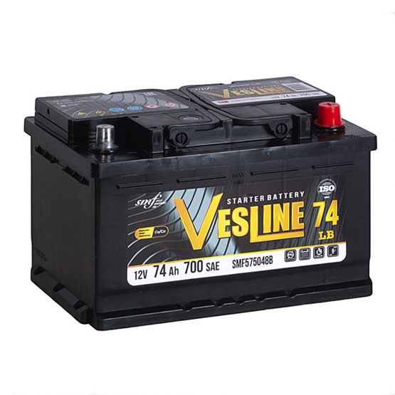 Vesline SMF585048B 74 A/h 700 A R+ 278x175x175 мм - 1