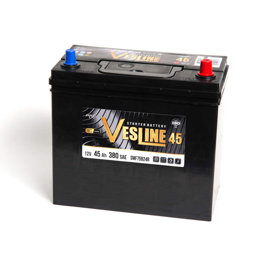 Vesline SMF75B24R 45 A/h 380 A R+ 238x128x220 mm - 1