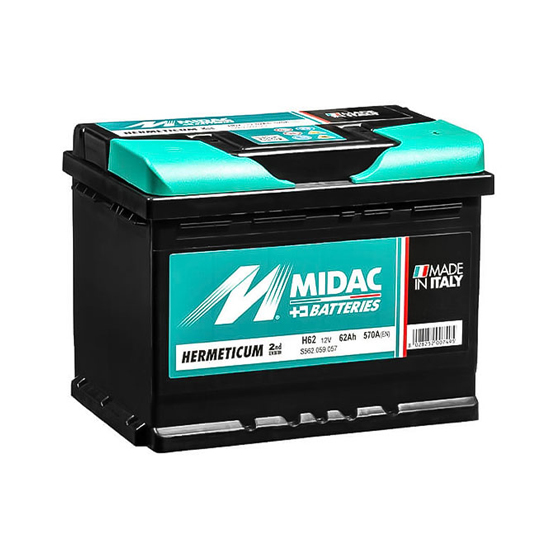 Midac Hermeticum S562.077.057 62 A/h 570 А R+ 242x175x175 мм - 1