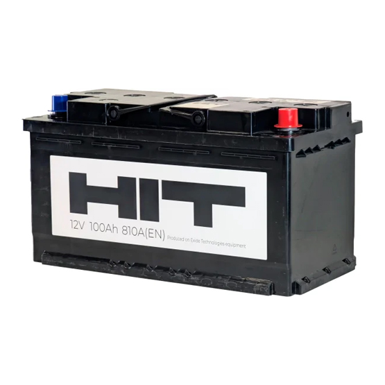 HIT 100 A/h 810 A R+ 353х175x190 мм - 1