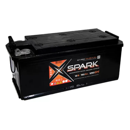 Spark 190 L (3) 190 A/h 1250 A L+ 513x223x223 мм - 1