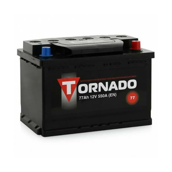 Tornado 77 A/h 550 A R+ 278x175x190 мм - 1