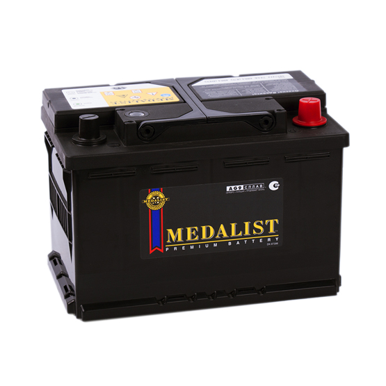 Medalist Premium 57412 74 A/h 700 A R+ 278x175x190 мм - 1