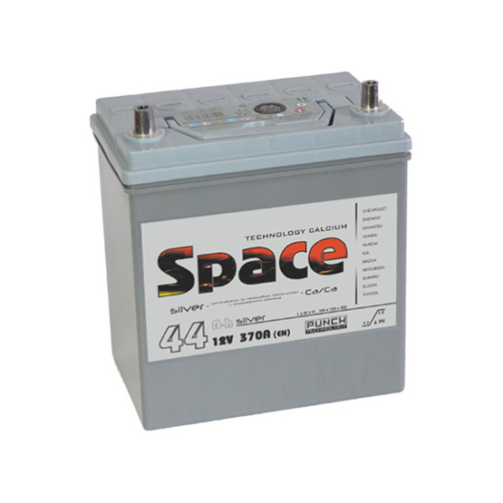 Space 50B19L 44 A/h 370 A R+ 187x127x225 mm - 1