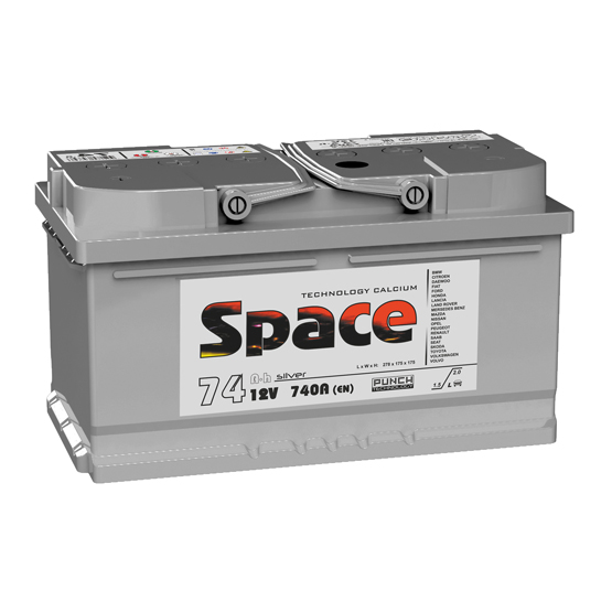Space 74 A/h 740 A R+ 278x175x175 mm - 1