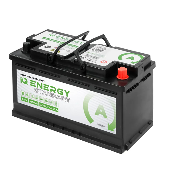 IQ Energy Standart AGM 95 A/h 1050 А R+ 353x175x190 мм - 1