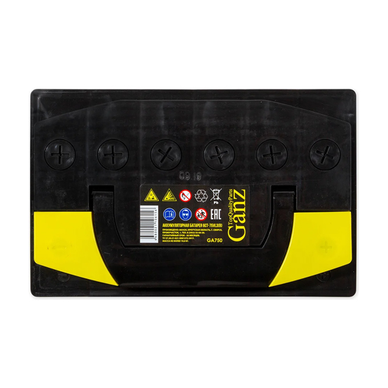 Ganz 75 A/h 680 A R+ 278x175x190 мм - 3