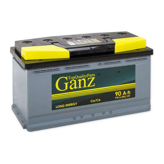 Ganz 90 A/h 770 A R+ 353x175x190 мм - 1