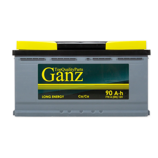 Ganz 90 A/h 770 A R+ 353x175x190 мм - 2