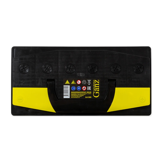 Ganz 100 A/h 820 A R+ 353x175x190 мм - 3