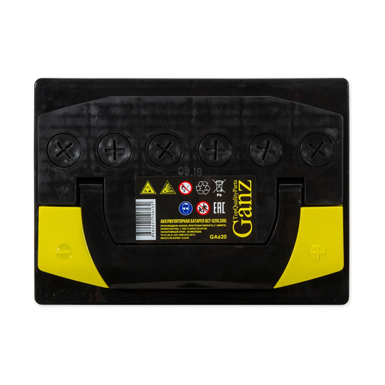 Ganz 62 A/h 560 A R+ 242x175x190 мм - 3