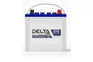 Delta Start Master Asia EFB 65 A/h 640 А R+ 233x173x203 мм - 2