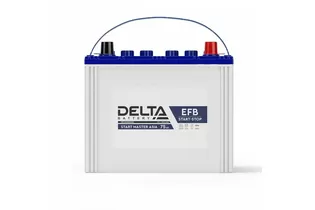 Delta Start Master EFB Asia 75 A/h 700 A R+ 260x175x200 мм - 2