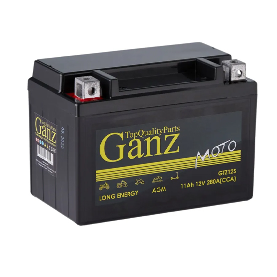 Ganz GTZ12S 11 A/h 280 A L+ 150х87х110 мм - 1