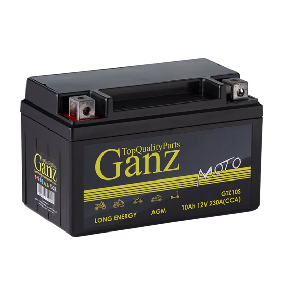 Ganz GTZ10S 10 A/h 230 A L+ 150x87x93 мм - 1