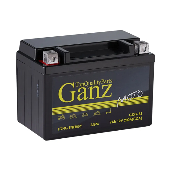 Ganz GTX9S-BS 9 A/h 200 A L+ 150х87х105 мм - 1