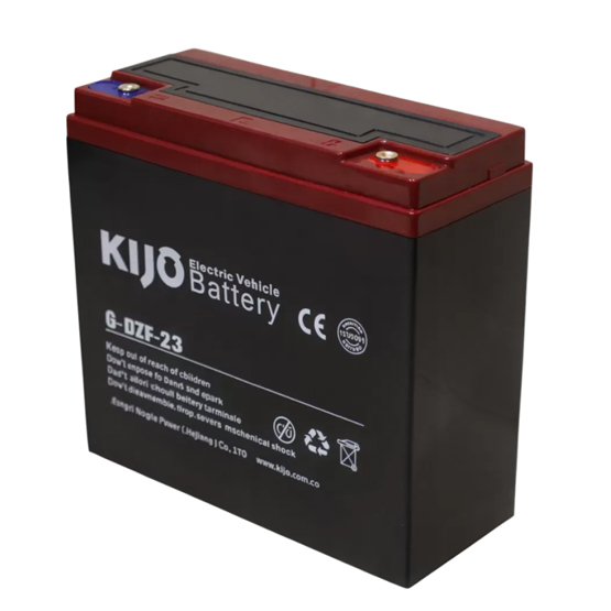Аккумулятор Kijo 6-DZF-23 (12В/23 А·ч) - 3