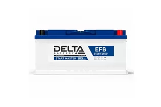 Delta Start Master EFB 105 A/h 950 A R+ 393x175x190 мм - 2