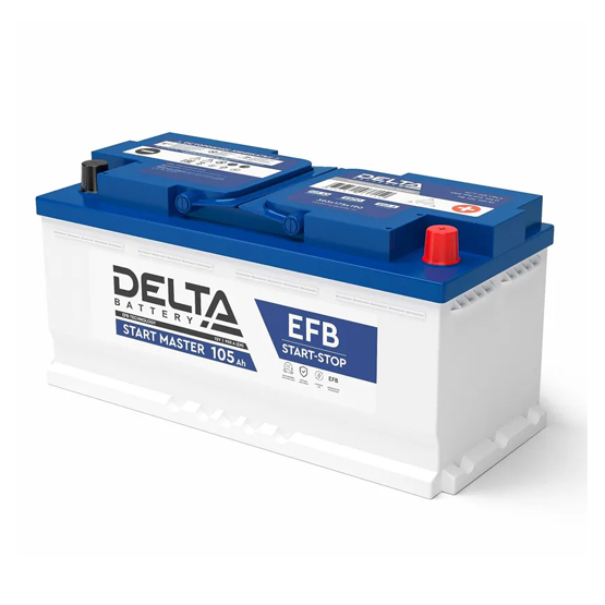 Delta Start Master EFB 105 A/h 950 A R+ 393x175x190 мм - 1