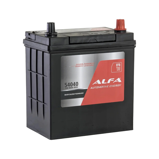 Alfa EFB Asia 40 JR 40 A/h 380 A R+ 187x127x220 мм - 2