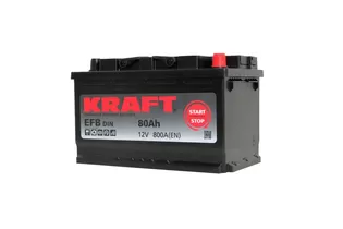 Kraft EFB 80 R 80 A/h 800 A R+ 315x175x190 мм