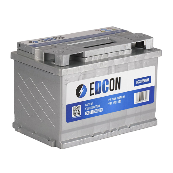 Edcon DC78780RM 78 A/h 780 А R+ 278x175x190 мм - 1