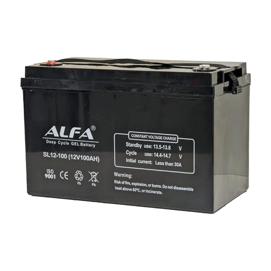 ALFA Deep Cycle AGM C20 100 A/h 330x175x220 мм - 1