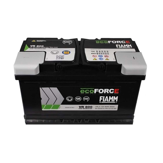 Fiamm EcoForce AGM VR800 80 A/h 800 А R+ 315x175x190 мм - 3