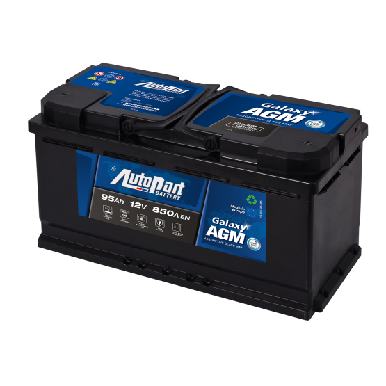 AutoPart Galaxy AGM 595-575 95 A/h 850 A R+ 353x175x190 мм - 2