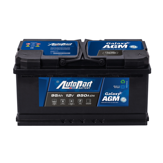 AutoPart Galaxy AGM 595-575 95 A/h 850 A R+ 353x175x190 мм - 3