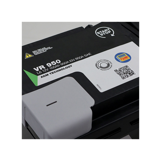 Fiamm EcoForce AGM VR950 105 A/h 950 А R+ 393x175x190 мм - 1