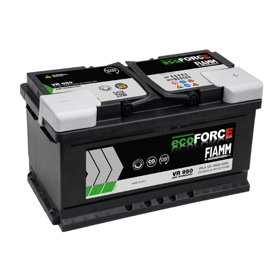 Fiamm EcoForce AGM VR950 105 A/h 950 А R+ 393x175x190 мм - 3
