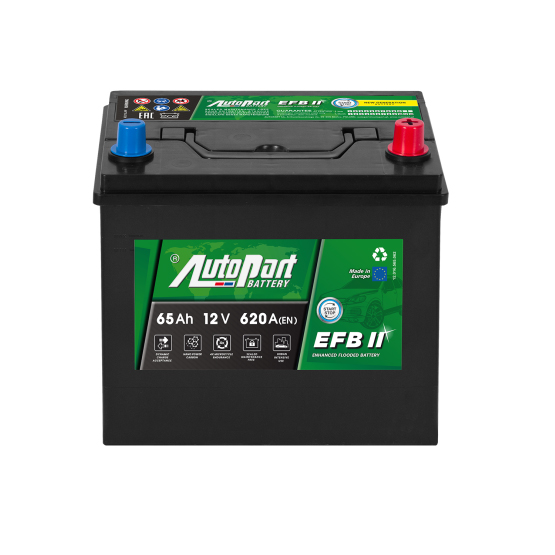 AutoPart Galaxy EFB II Japanese 565-082 65 A/h 620 A R+ 230x175x220 мм - 3