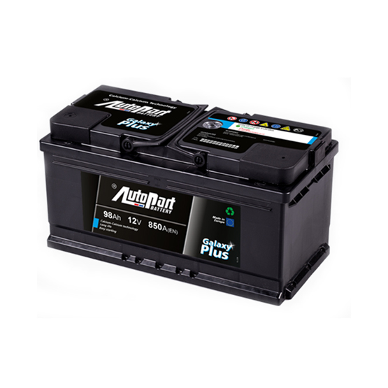 AutoPart Galaxy Plus 598-500 98 A/h 850 A R+ 353x175x190 mm - 1