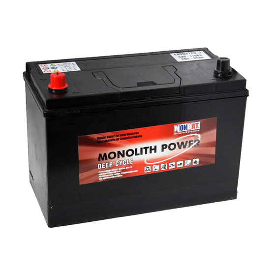 Monbat Monolith Deep Cycle 12V 95/75 A/h 306x173x220 мм - 1