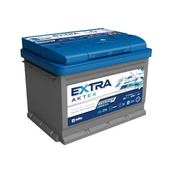 Aktex Extra Premium 65 A/h 630 A R+ 242x175x190 мм - 1
