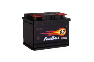 FIRE BALL 6СТ-62 NR Euro 62 A/h 530 A R+ 242x175x190 мм