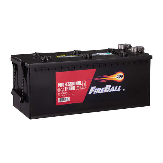 Fire Ball 200 A/h 1250 А R+ (под болт) 513x223x223 мм - 1