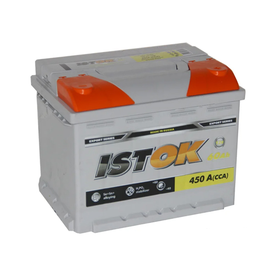 Istok 60 A/h 450 A R+ 242x175x190 мм - 1
