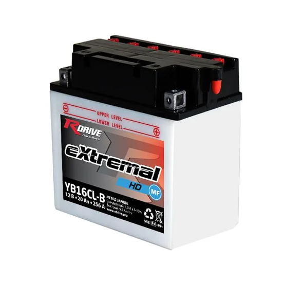 RDrive eXtremal HD YB16CL-B 19 A/h 256 A R+ 175х100х175 мм - 1