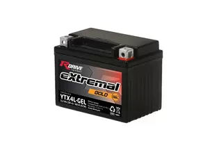 RDrive Extremal Gold YTX4L-GEL 3 A/h 60 A R+ 113x70x85 мм