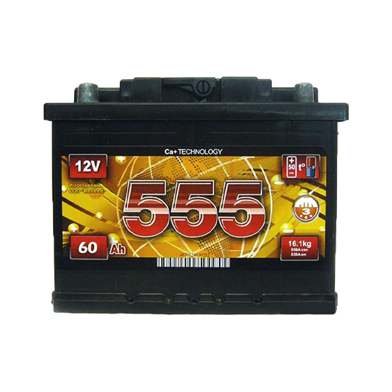 555 60 A/h 540 A R+ 242x175x190 мм - 2